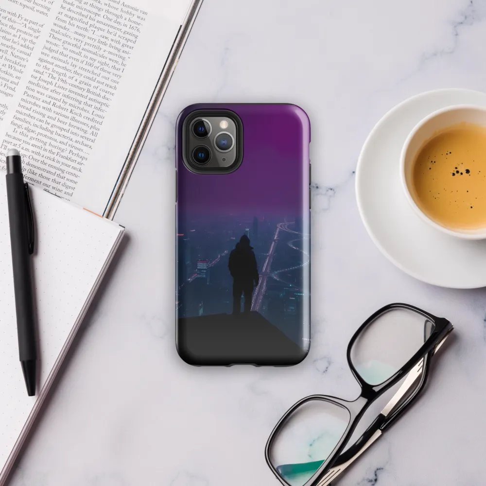 Magenta Skyline - iPhone Tough Case product image (31)
