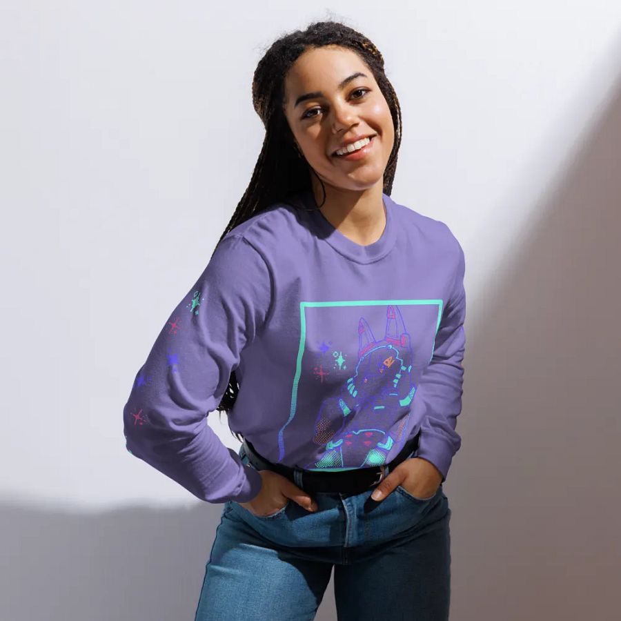 Space Zonks Long Sleeve Shirt (100% COTTON!) product image (10)