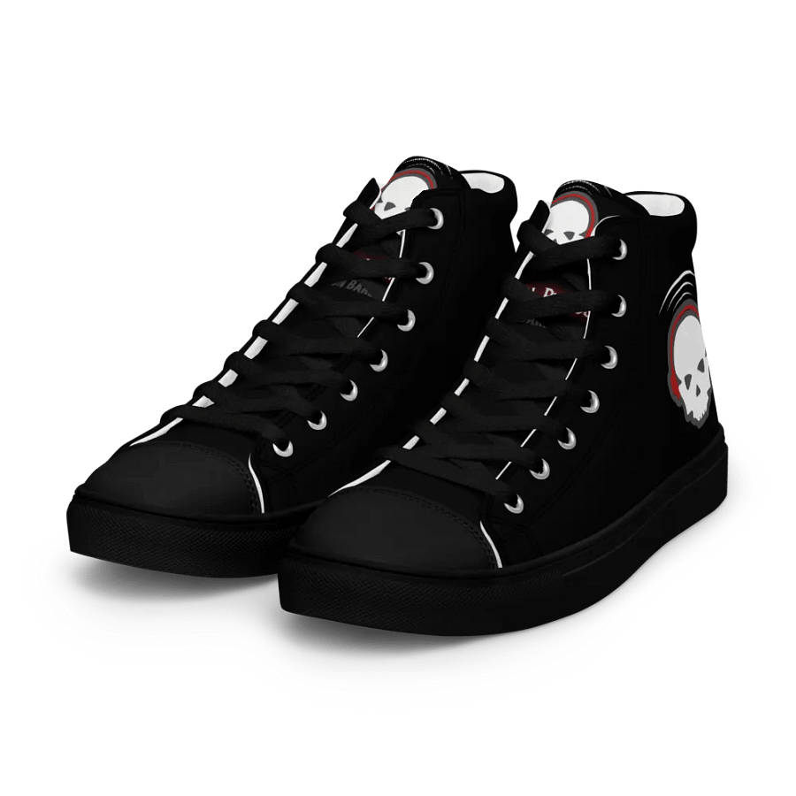 Skull Logo High Top Canvas Shoes product image (7)