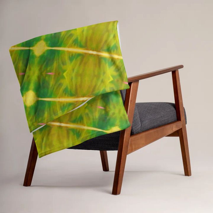 Vibrant Foliage Throw Blanket product image (2)
