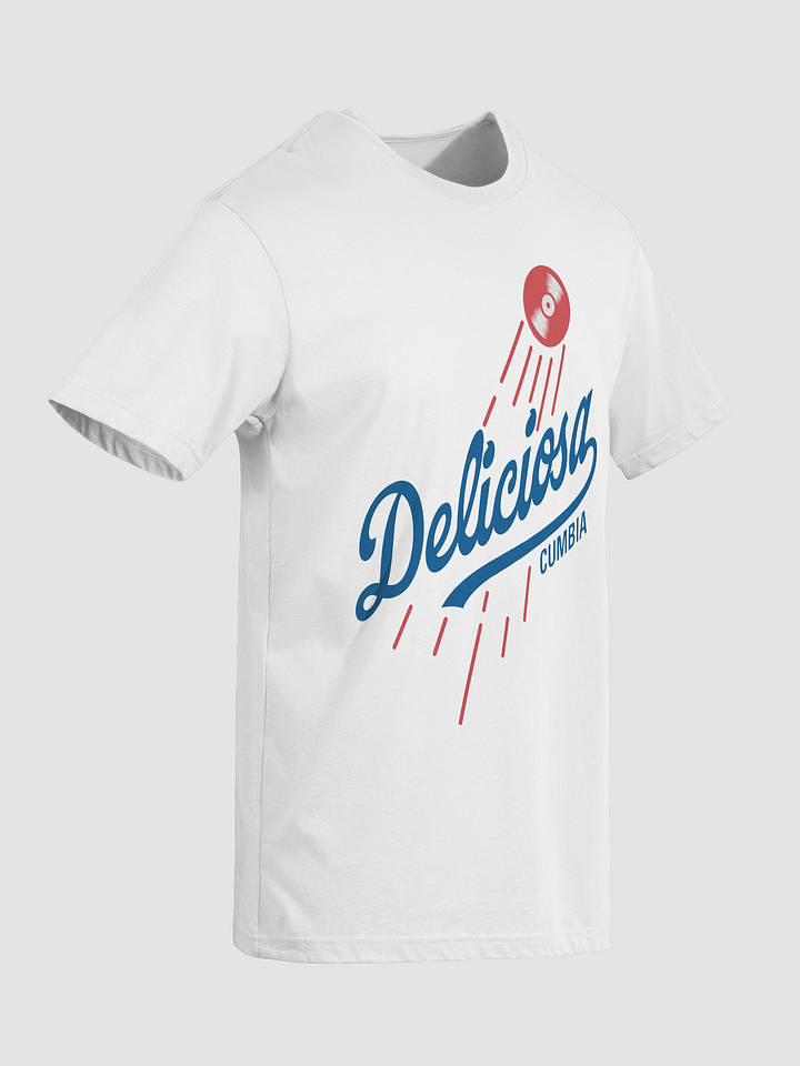 DELICIOSA CUMBIA | WHITE TEE | UNISEX | product image (2)
