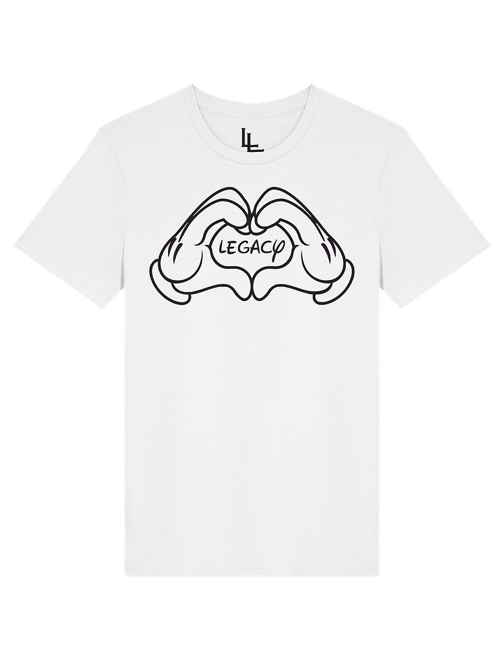 Legacy Heart Tee | White product image (1)