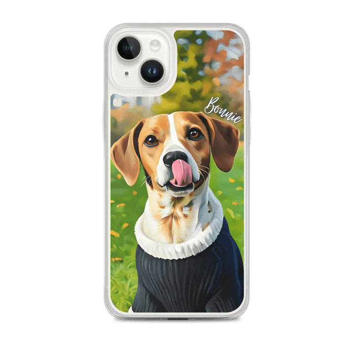 YOUR BEST FRIEND! / IPHONE CASE WITH PERSONALIZED NAME / DIGITAL ART product image (2)