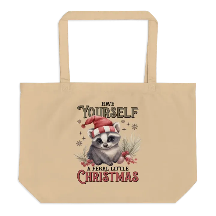 A Feral Little Christmas Tote product image (1)