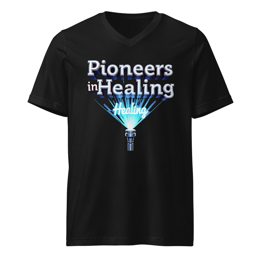 Illuminate the Healing Journey V-Neck Tee product image (1)