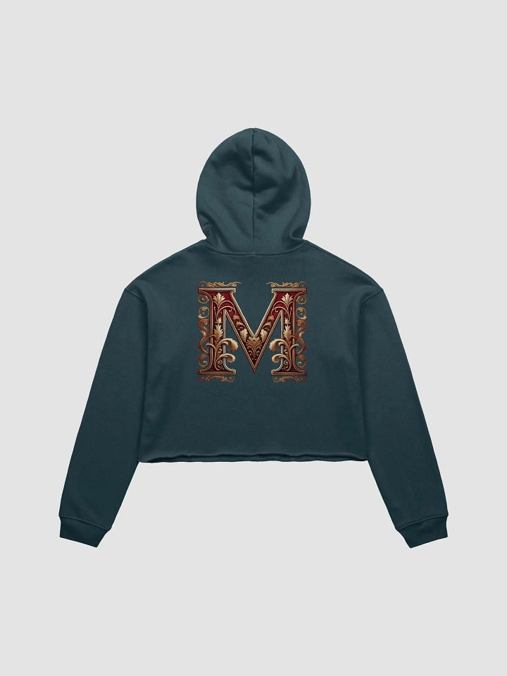Majestic Monogram Floral Crop Hoodie product image (13)
