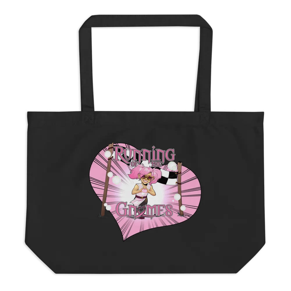 Running of the Gnomes Heart Racer- by Mischi -Tote product image (1)