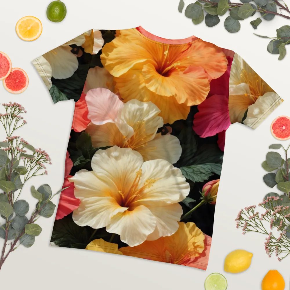 Hibiscus Serenade: Petal Perfect Tees product image (6)