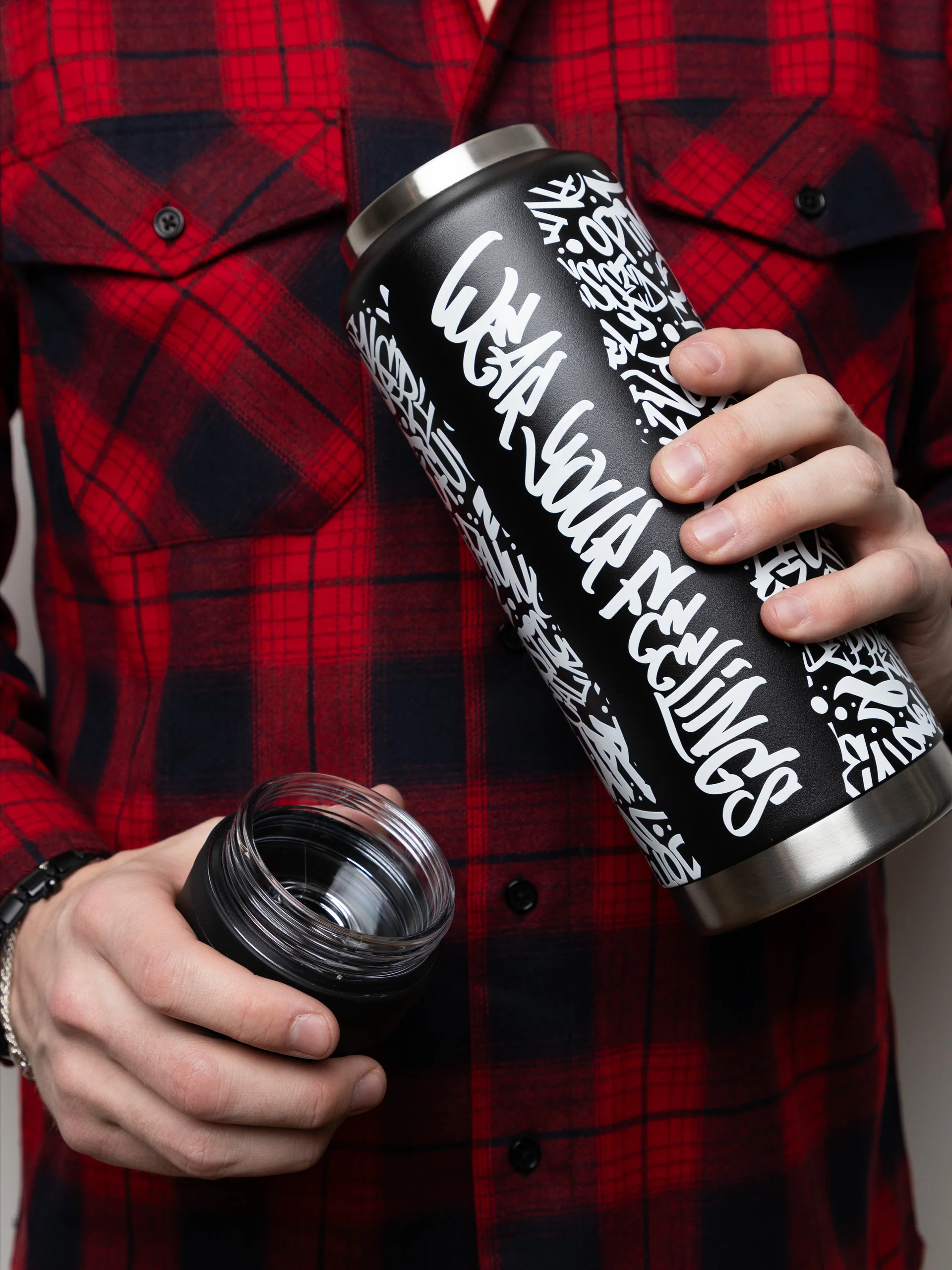 Wear Your Feelings Water Bottle 36 oz product image (7)