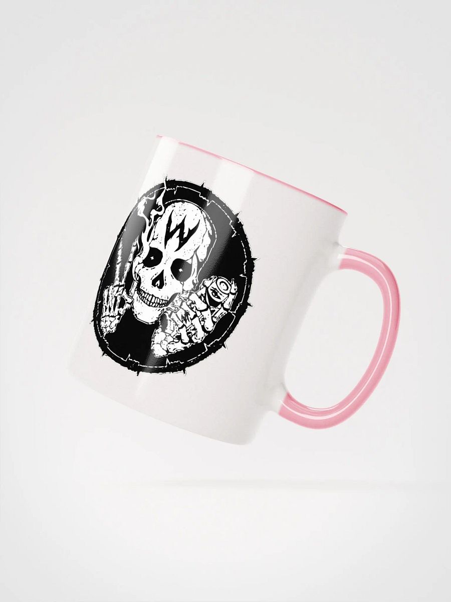Inhaler Skull Pink Mug product image (3)