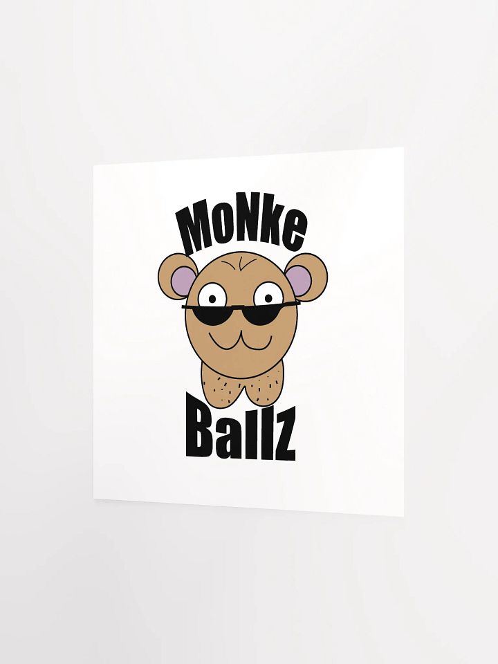 Monke Ballz Poster product image (4)
