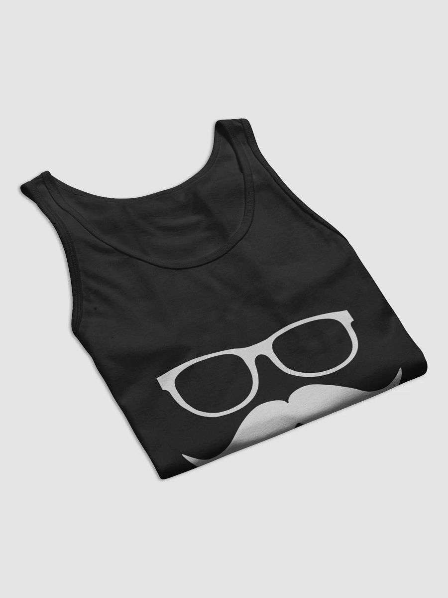 White Moofstache Tank product image (16)