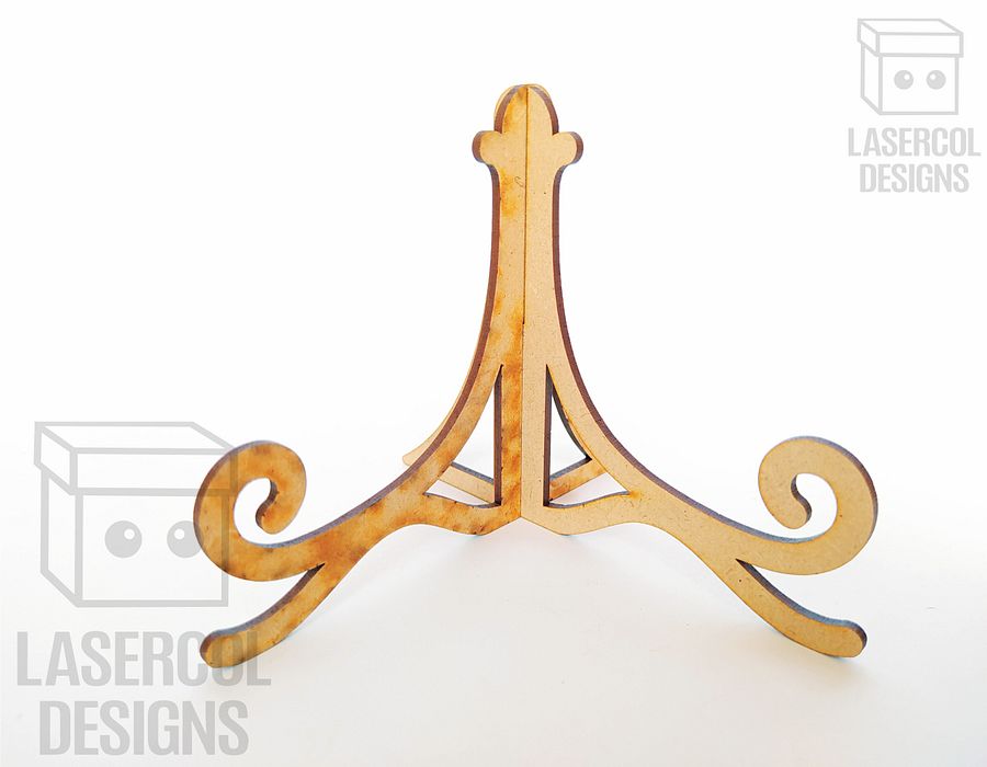 Easel Plate Stand Set 2 - Laser Cut Files product image (5)