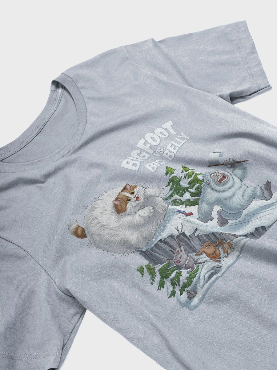 Bigfoot vs. Big Belly Fluffy Snowball Showdown Tee product image (2)