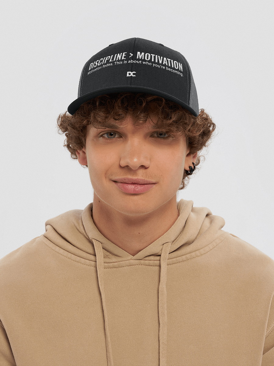 DISCIPLINE > MOTIVATION – BECOMING OVER HYPE | Hat product image (29)
