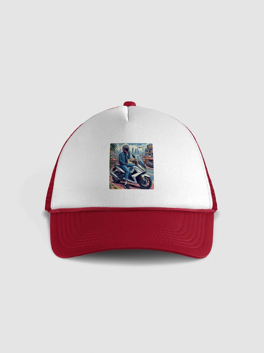 City Rider Foam Trucker Hat | Lagos city Nigeria product image (10)