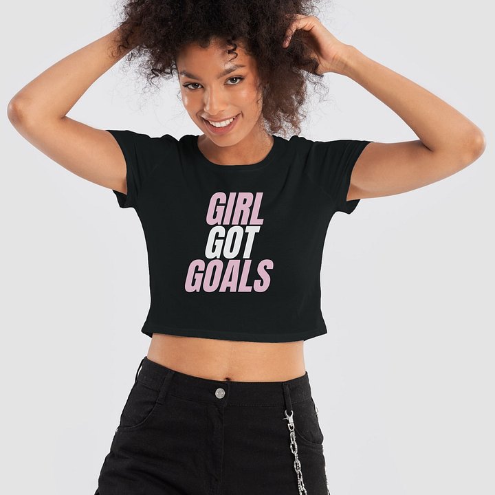 Girl Got Goals Baby Tee product image (2)