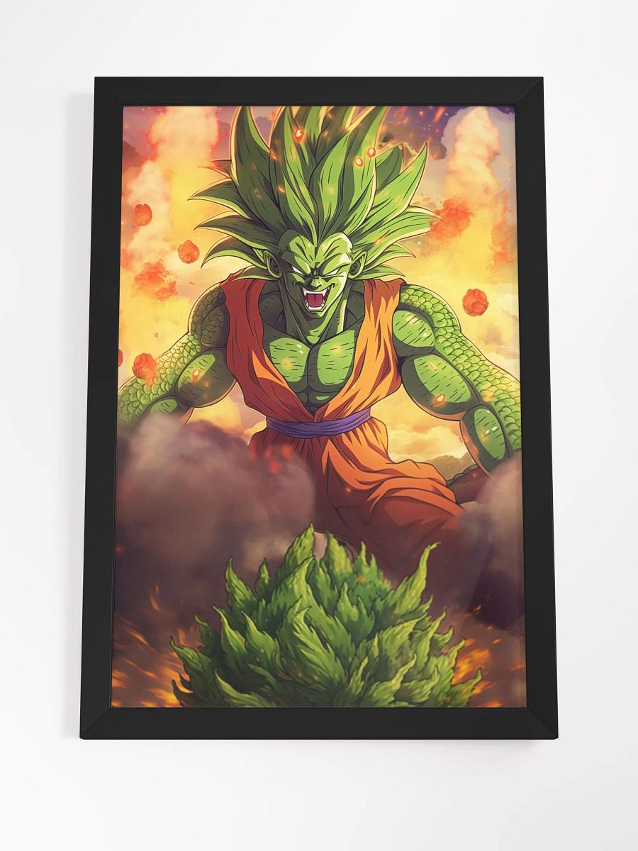 Super Saiyan Zed Framed Poster product image (7)