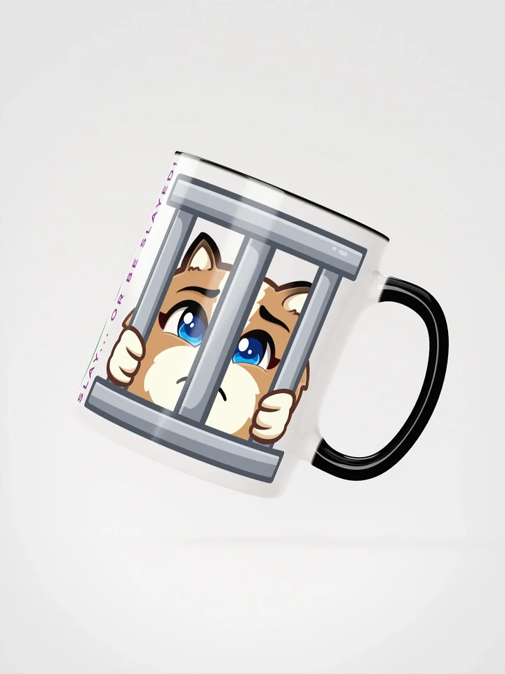 SLAYNA "Halp" 2-Tone 11 oz Mug product image (1)