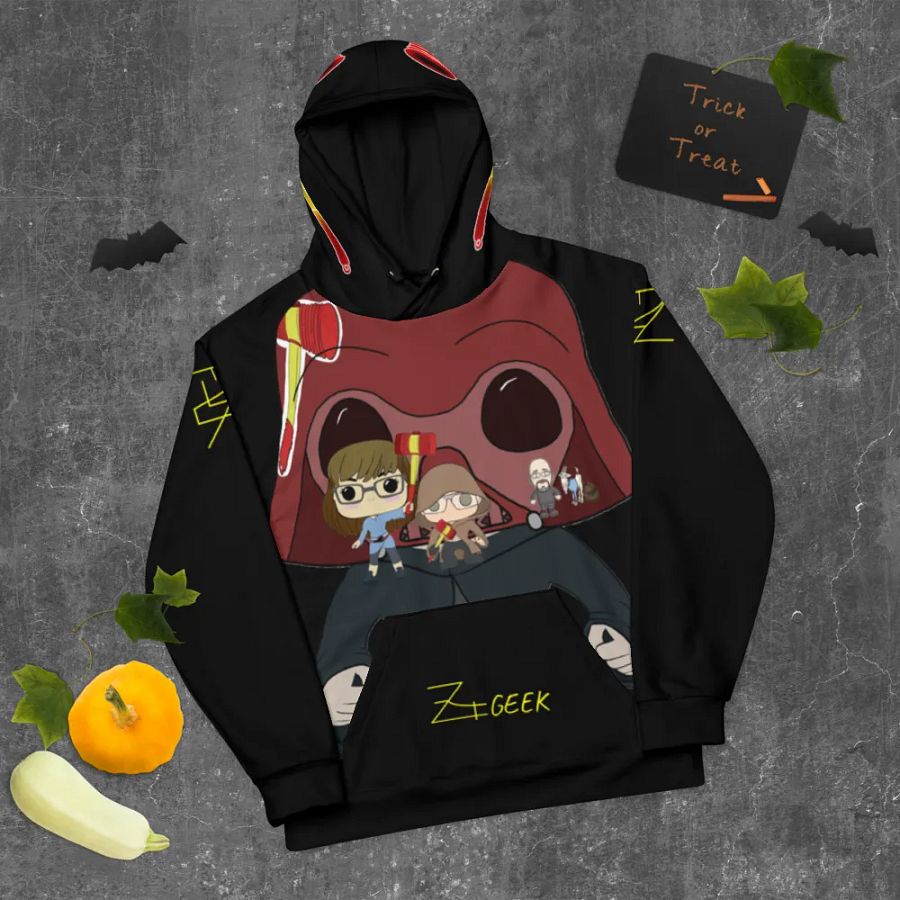 Dorn Geek Wars All Over Hoodie 1 product image (9)