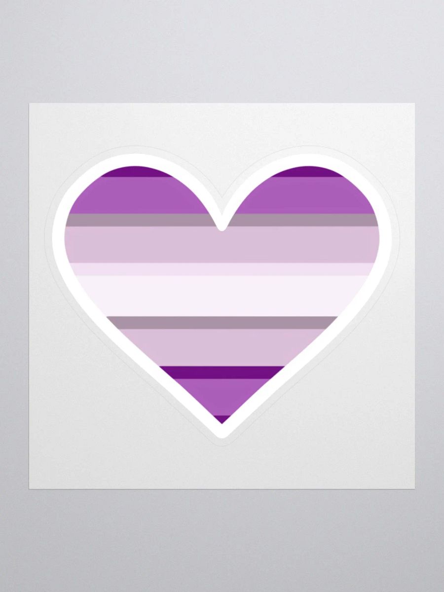 Grey-Romantic Pride Sticker product image (3)