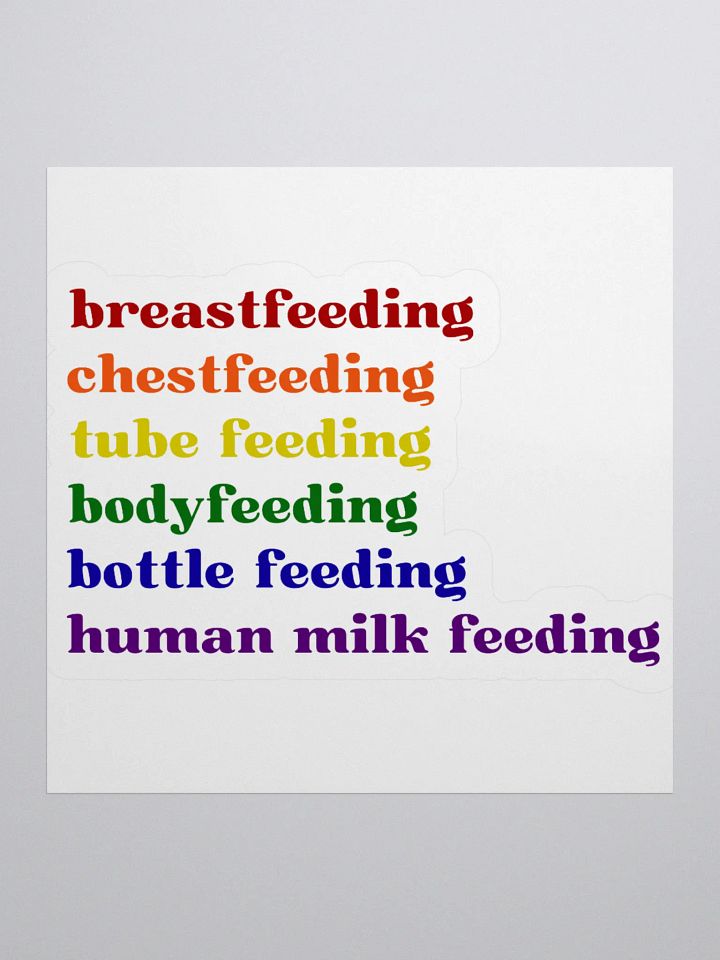 Human Milk Icon Stickers product image (2)