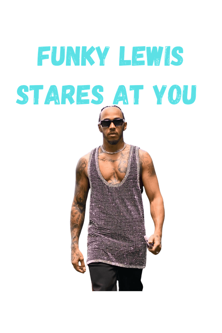 FUNKY LEWIS STARES AT YOU free digital sticker for WhatsApp and Instagram product image (1)