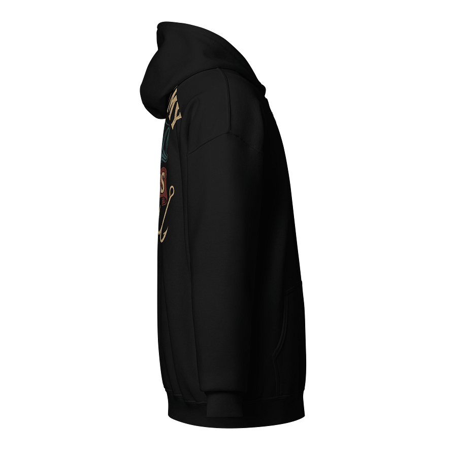 Funny Fishing Zip Hoodie – Kiss My Bass Vintage Humor product image (10)
