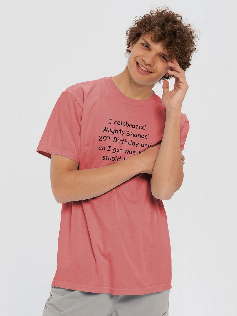 Birthday t-shirt (light) product image (5)