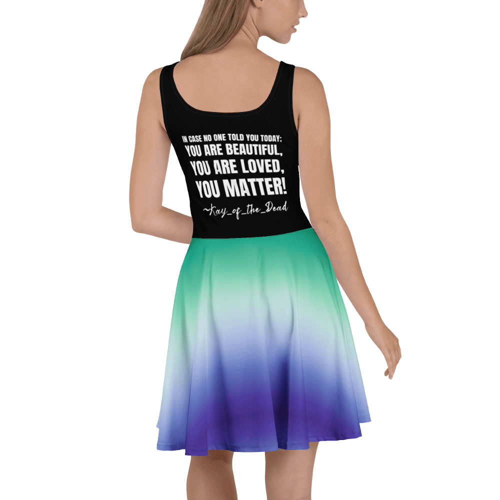 Kay_of_the_Dead Pride Logo Dress With Gay Pride Skirt product image (4)