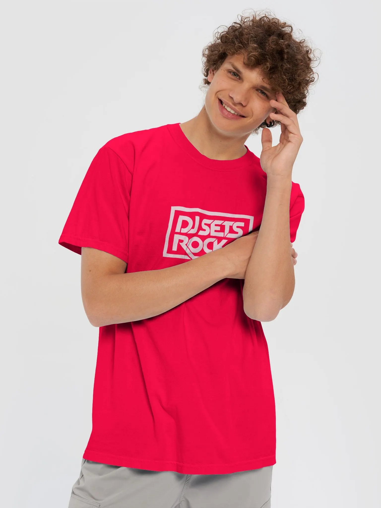 RED DJSETSROCKA SHIRT - KICK product image (1)