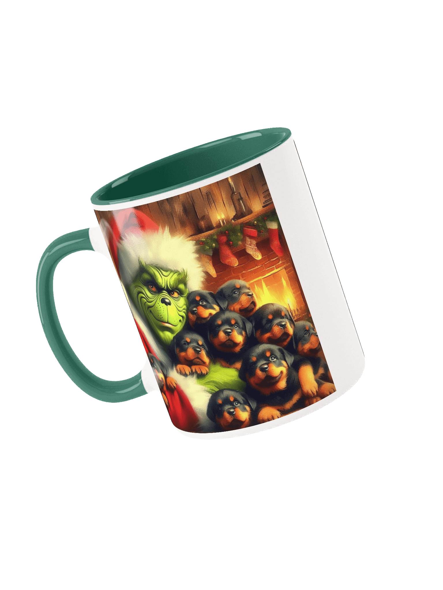 The Grinch Who Stole Rottweilers Ceramic Mug product image (11)