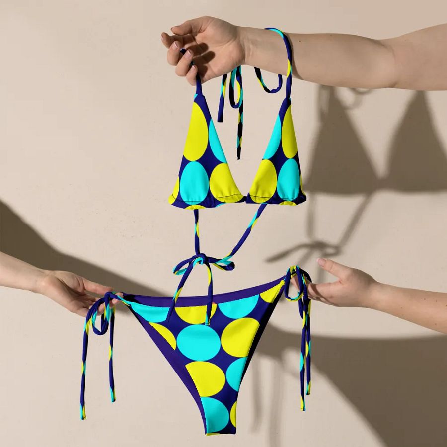 Sunny Splash String Bikini Set product image (10)