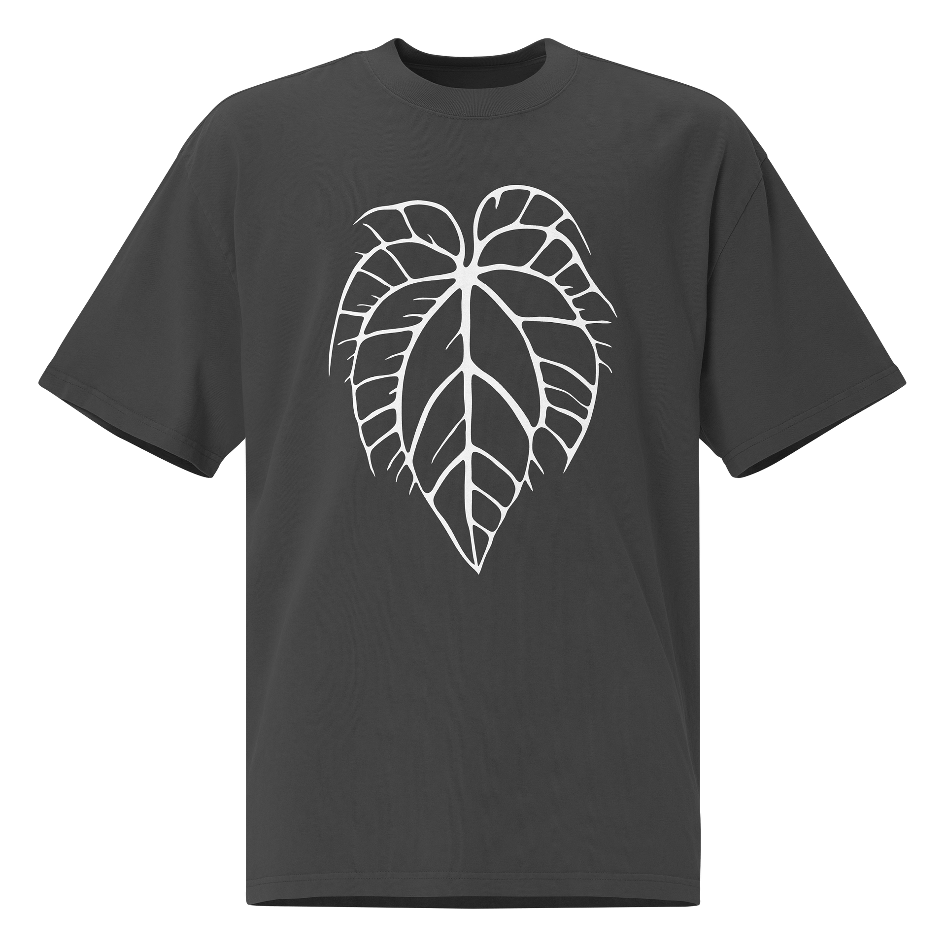 ANTHURIUM CRYSTALLINUM SKELETON - Oversized Faded T-Shirt product image (2)