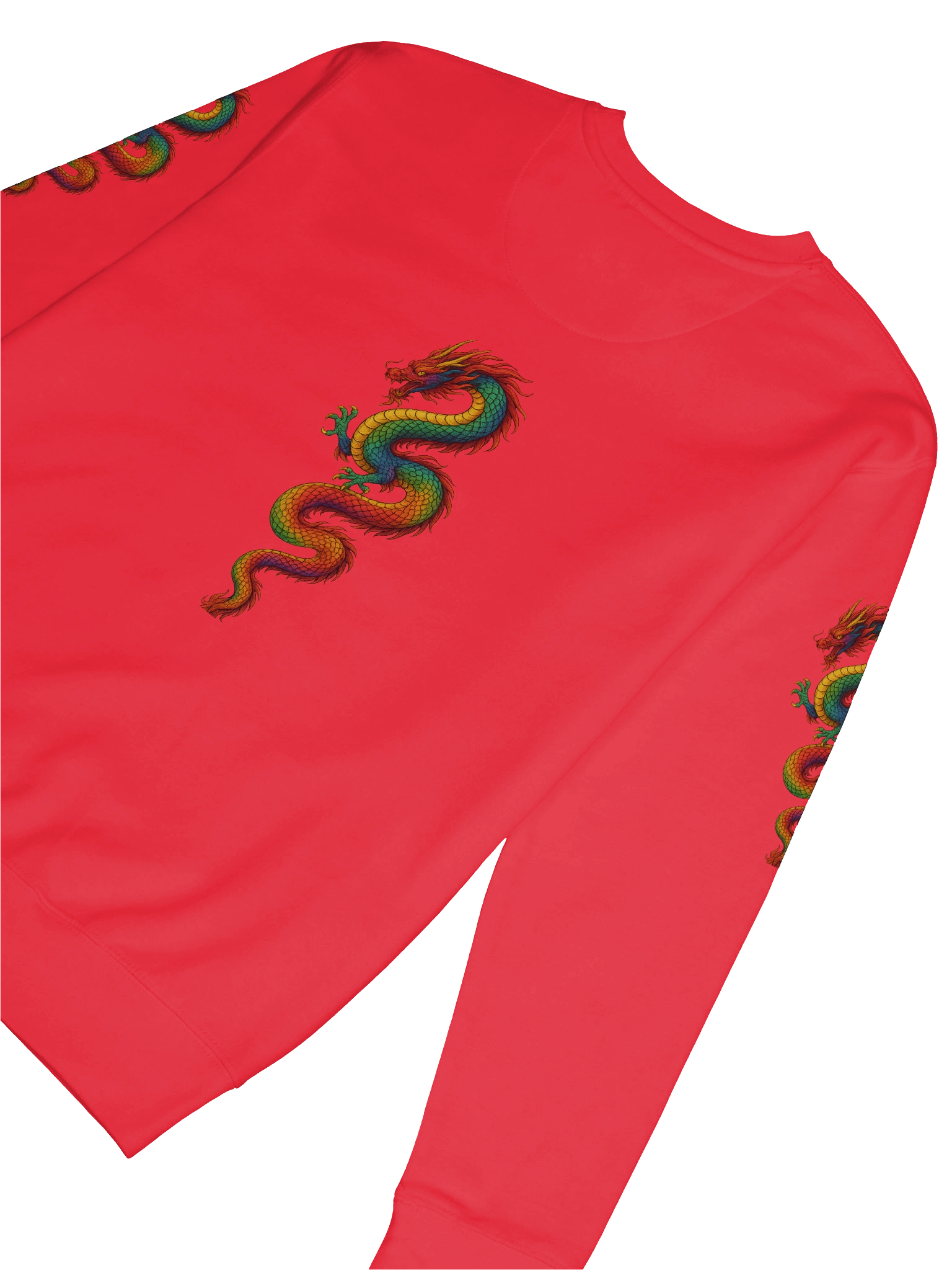 🐉 Colourful Dragon – Premium Flame Hoodie Luxury loungewear. Soul-coded armour. product image (78)