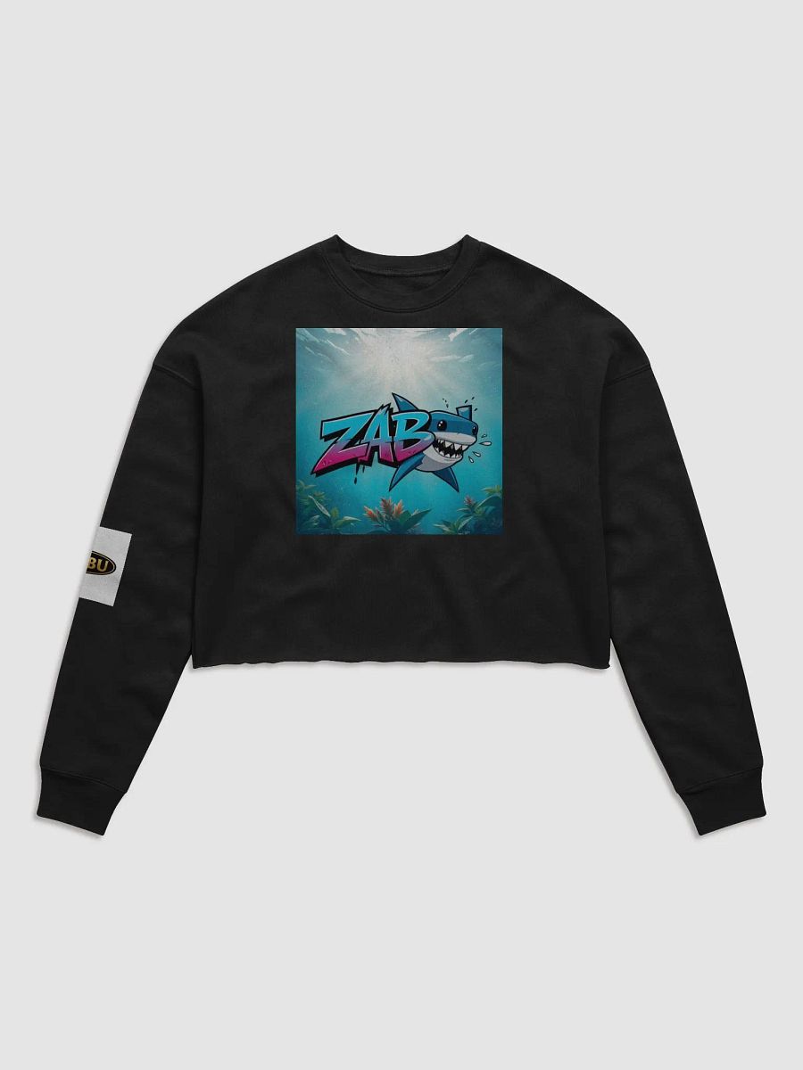 Golden ZABU Logo Women's Crop Sweatshirt product image (11)