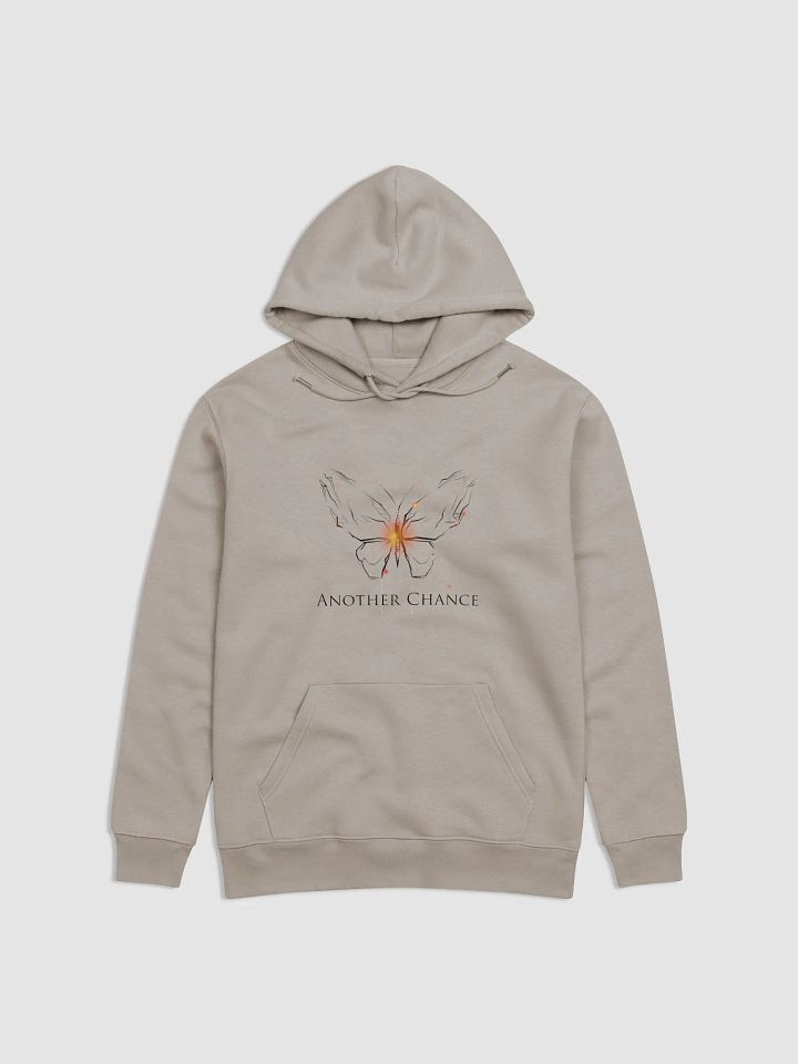 AC Minimalist Butterfly Beige Hoodie product image (1)