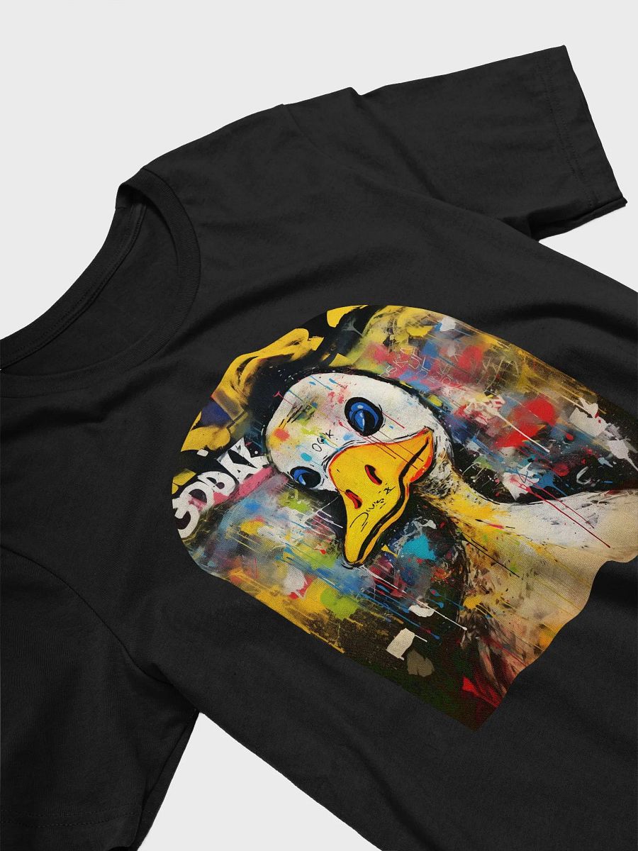 Colorful Duck Street Art Graphic T-Shirt product image (2)