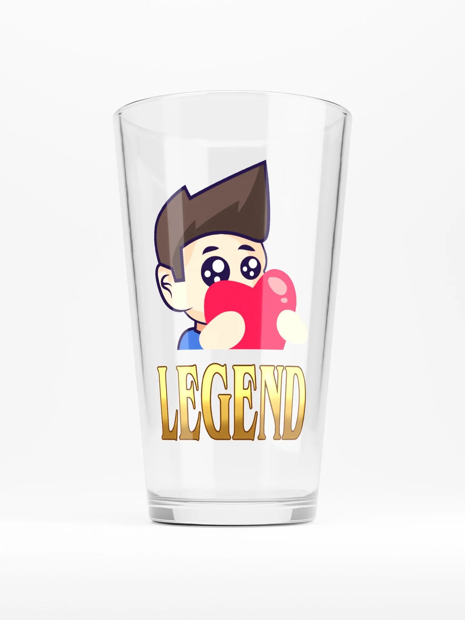 Legend Love Pint Glass product image (1)