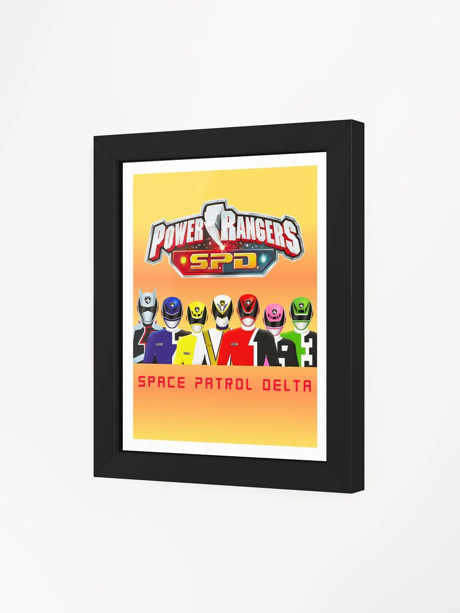 Space Patrol Delta Power Rangers S.P.D. Matte Poster product image (22)