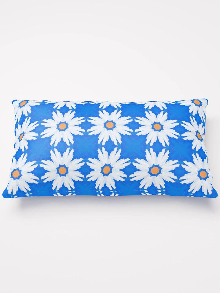 Daisies on Blue Cushion product image (3)
