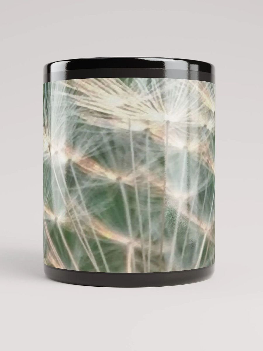 Dandelion Wish Black Coffee Mug product image (10)