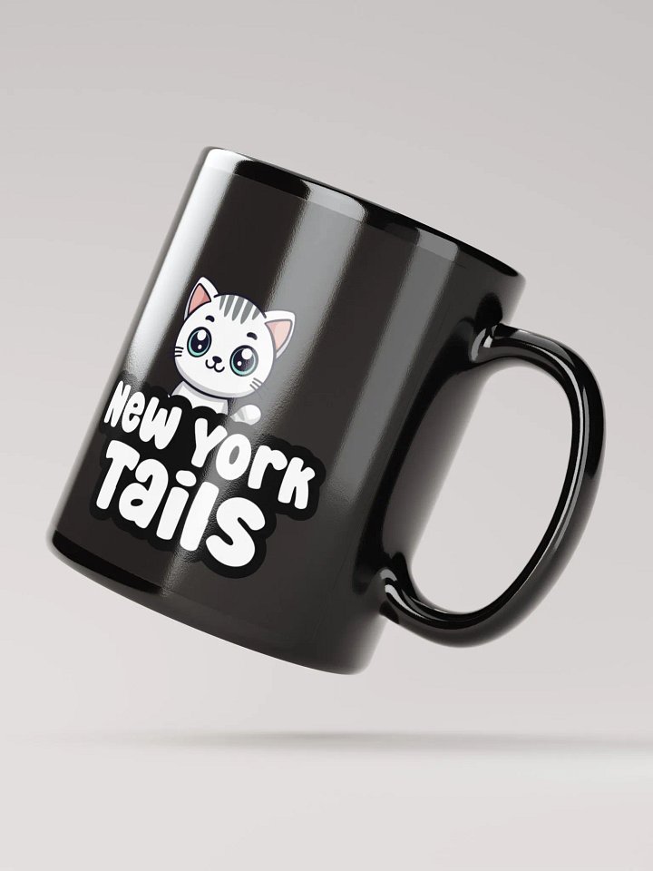 Milky New York Tails Black Mug product image (2)