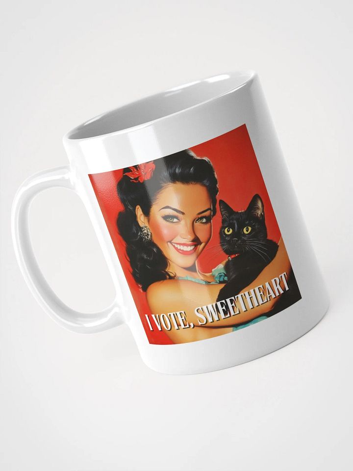I Vote Sweetheart 4 Mug product image (1)
