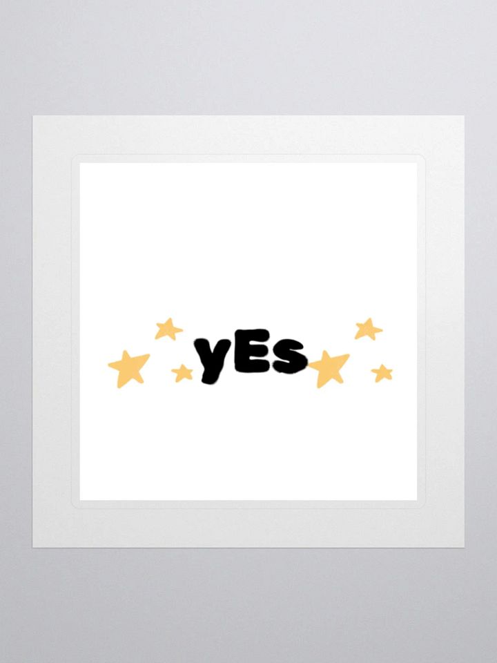 Affirmative Stars Kiss Cut Stickers product image (1)