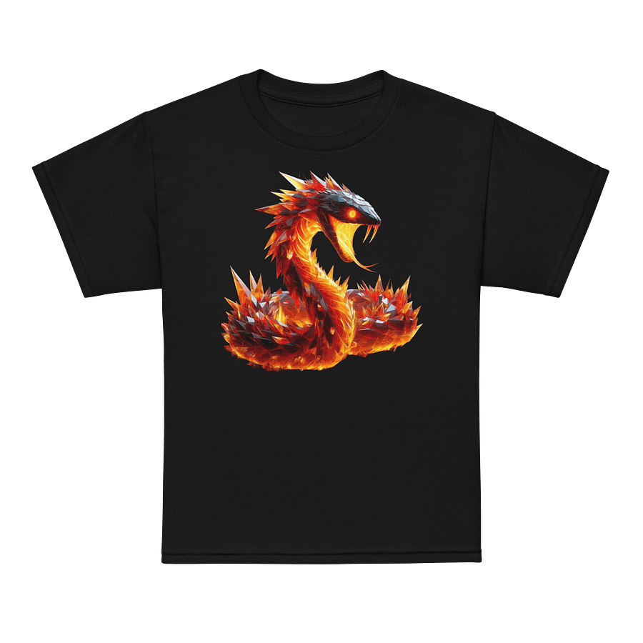 Crystallized Fire Snake Youth Shirt product image (7)