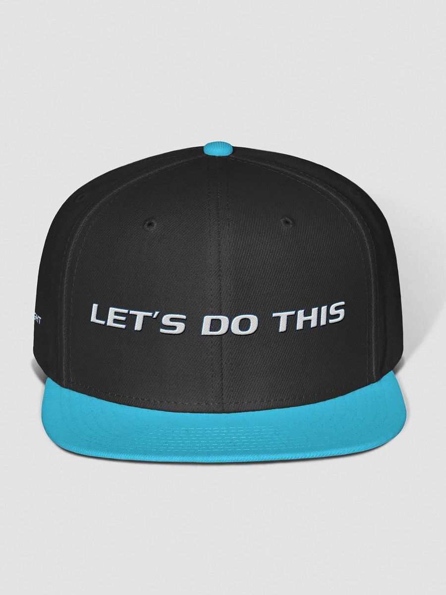 Let's Do This Logo Snapback Cap product image (5)
