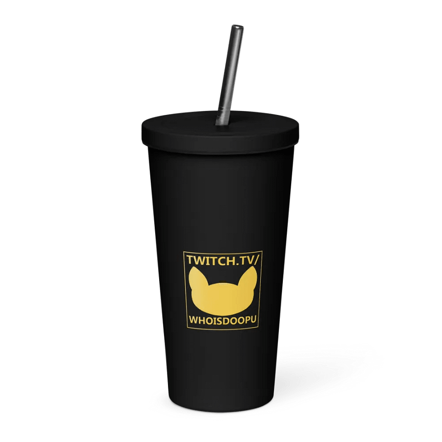 Doopsters - I know a Dog Gamer - 20 Ounce Insulated Tumbler with Straw product image (2)