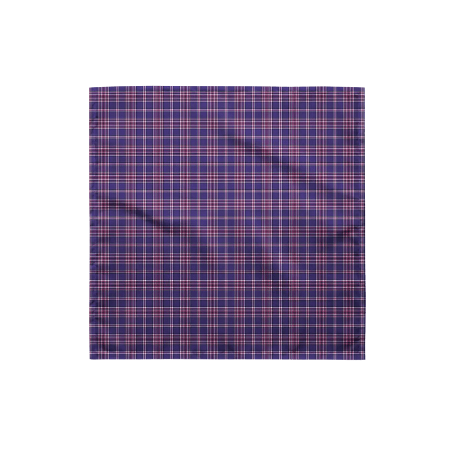 Orchid and Violet Plaid Bandana product image (4)