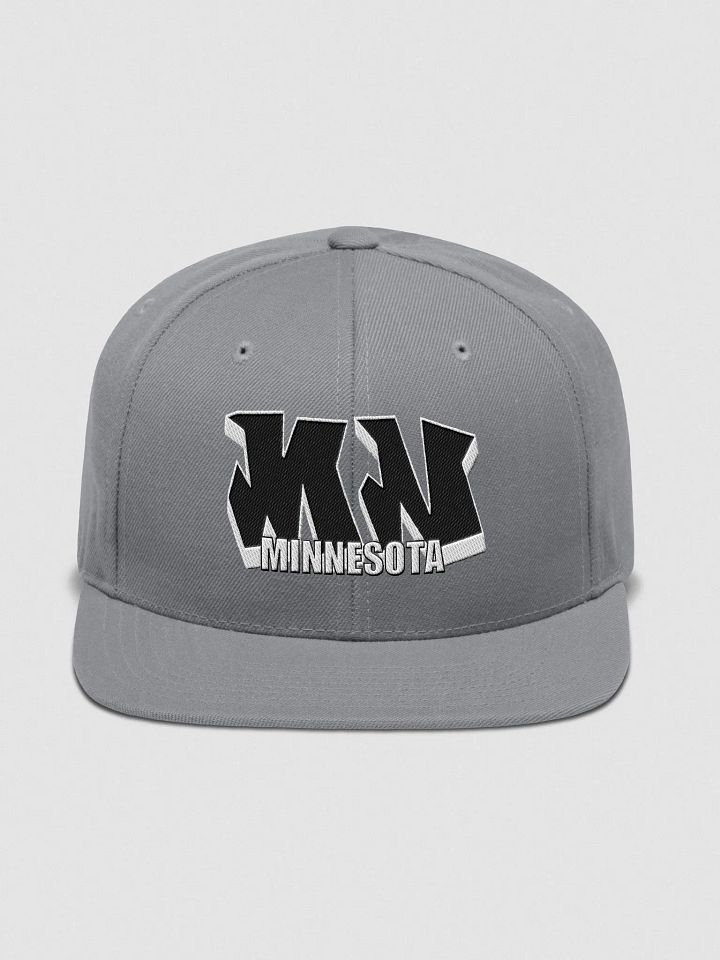 MINNESOTA, MN, Graffiti, Yupoong Wool Blend Snapback Hat product image (1)